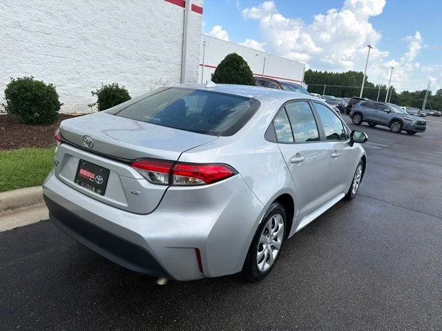 Certified Used 2024 Silver Toyota LE image 9