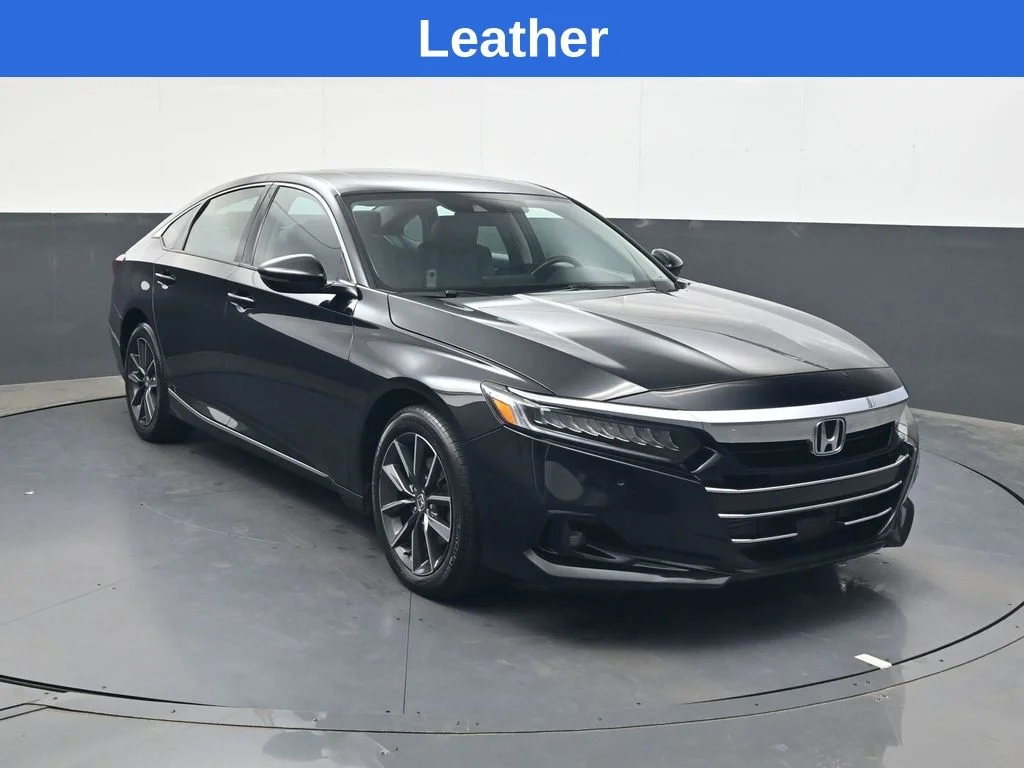 Used 2022 Crystal Black Pearl Honda EX-L image 2
