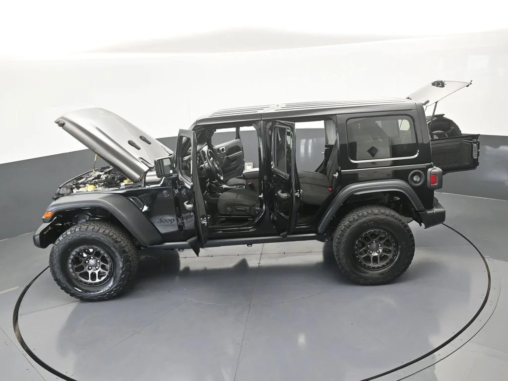 Used 2022 Black Clearcoat Jeep Unlimited Sport image 66