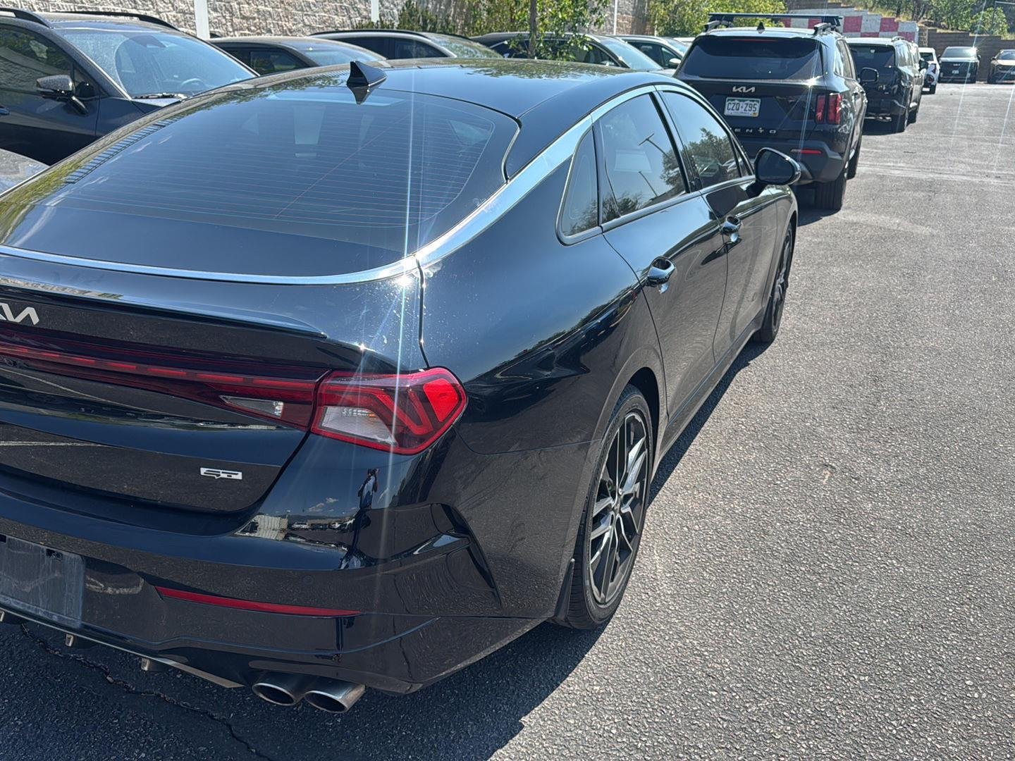 Used 2024 Ebony Black Kia GT image 4