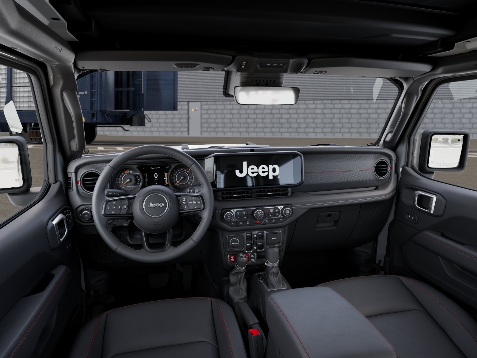 New 2026 Bright White Clear-Coat Exterior Paint Jeep  image 8