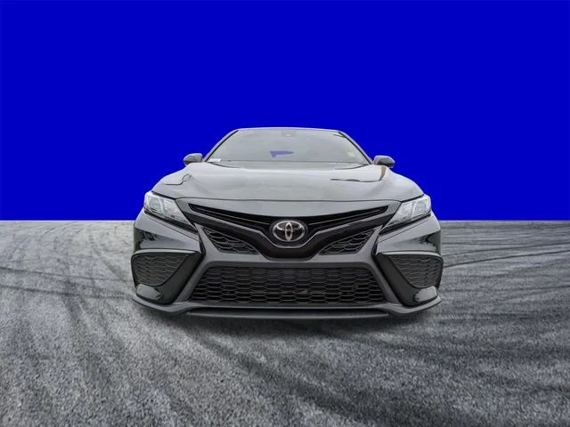 Certified Used 2024 Midnight Black Metallic Toyota SE image 9