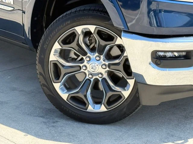 Used 2022 Patriot Blue Pearlcoat Ram Limited image 2
