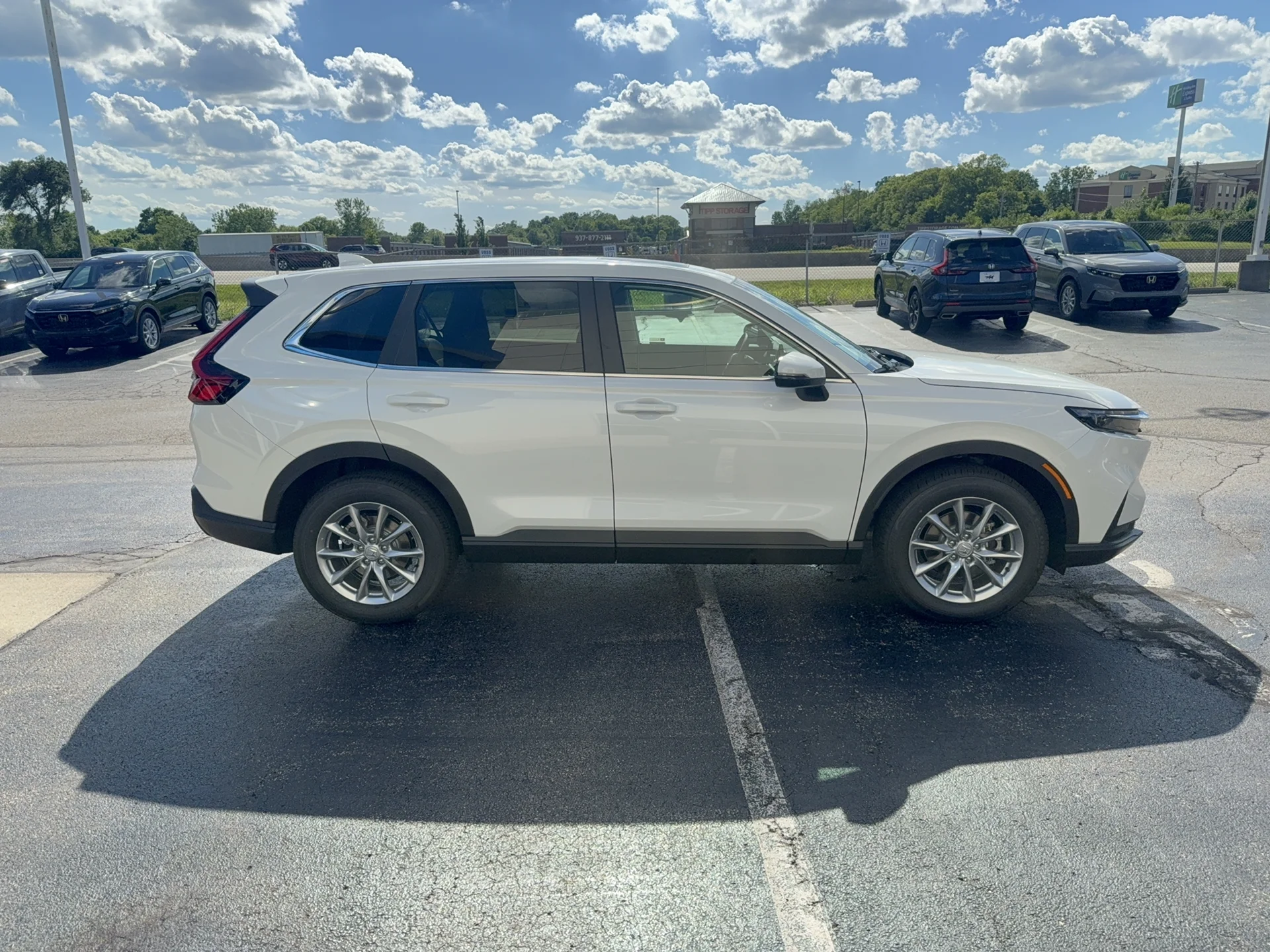 New 2026 Platinum White Pearl Honda EX image 4