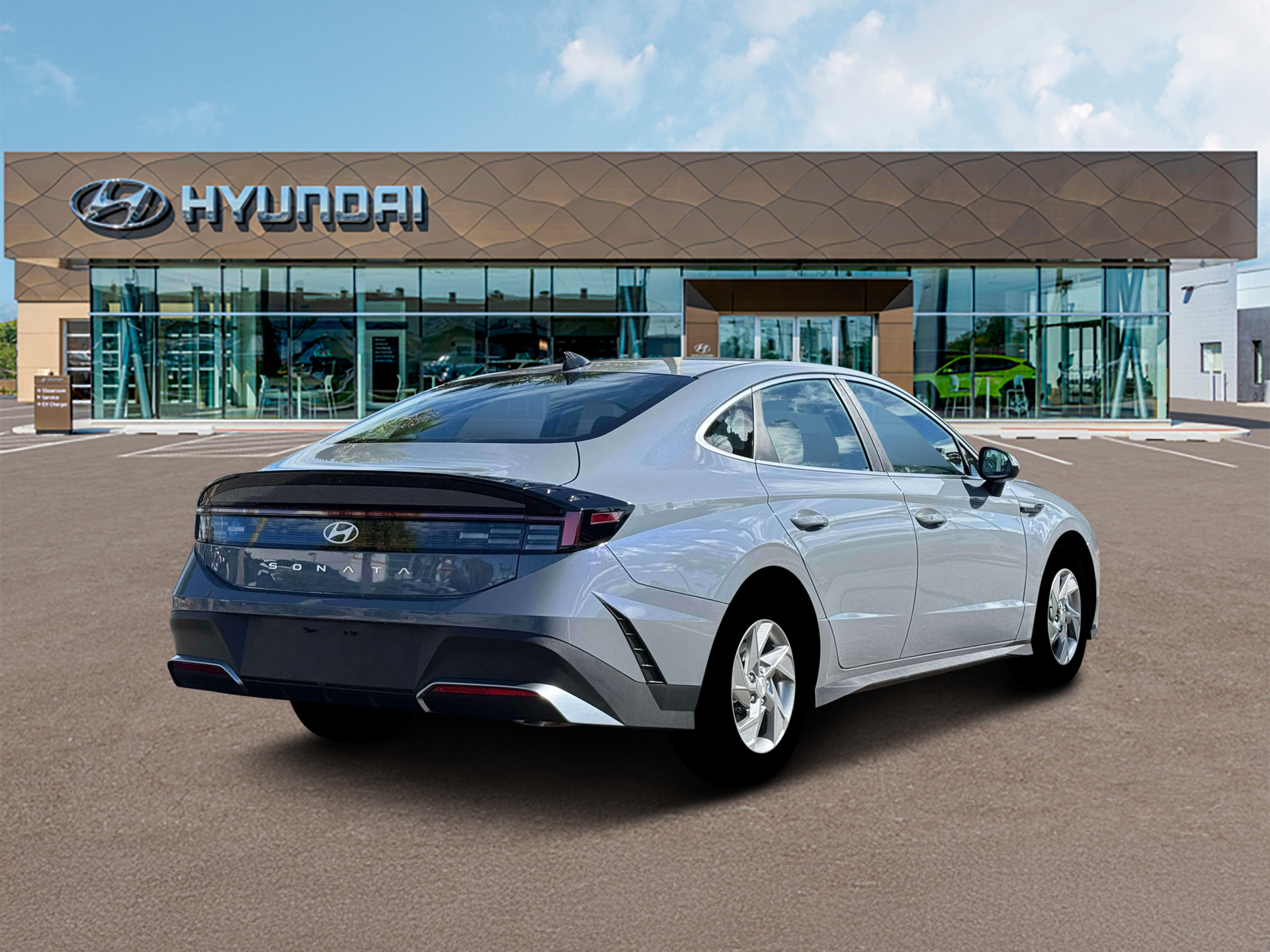 New 2026 Blue Hyundai SE image 8