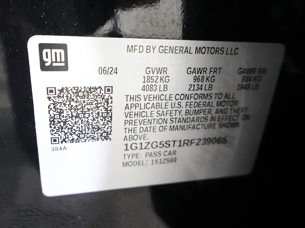 Used 2024 Black Metallic Chevrolet RS image 47