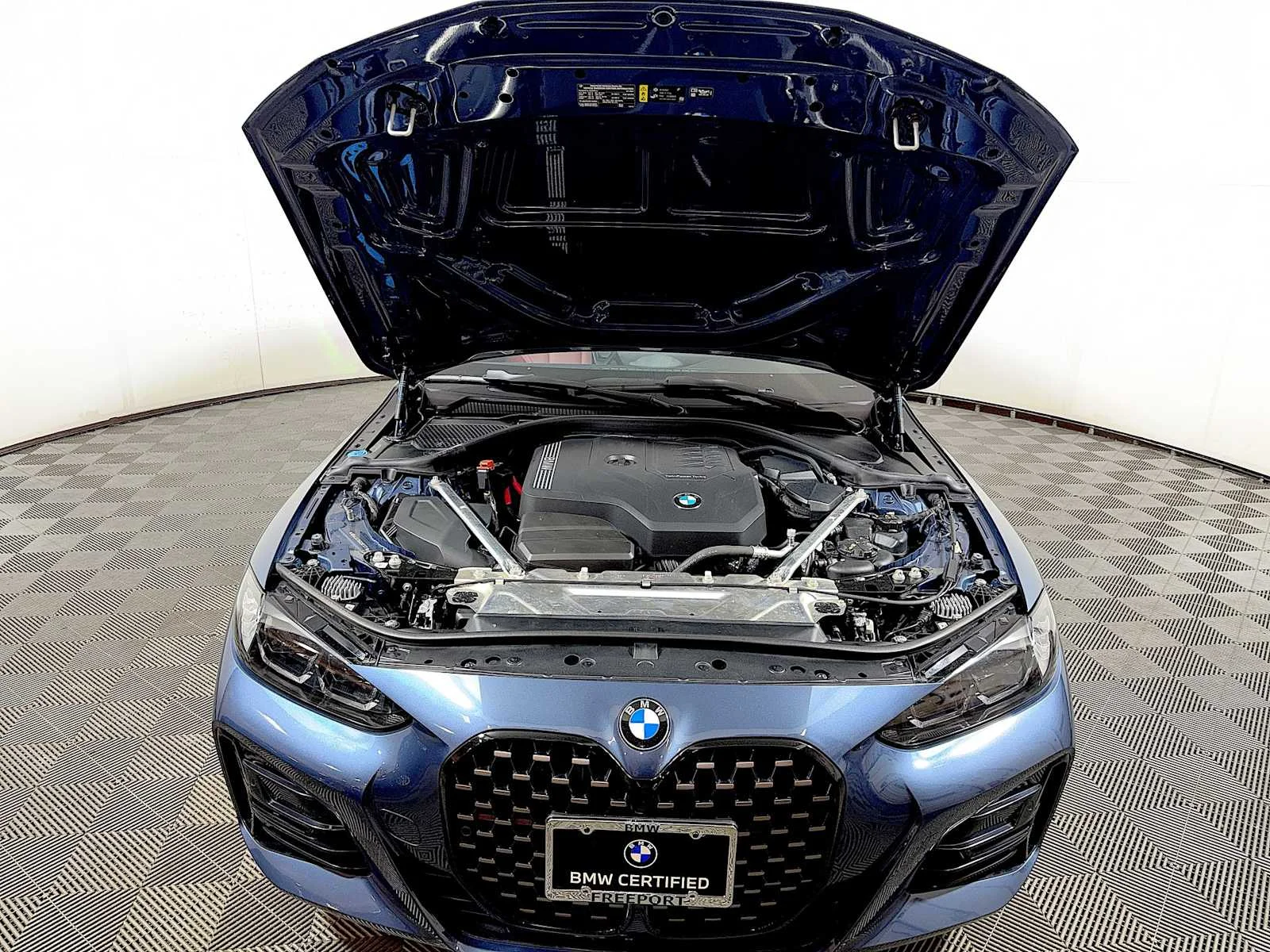 Certified Used 2024 Arctic Race Blue metallic BMW 430i xDrive image 30