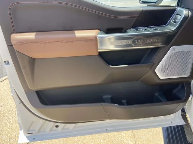 New 2026 Star White Metallic Tri-Coat Ford King Ranch image 12
