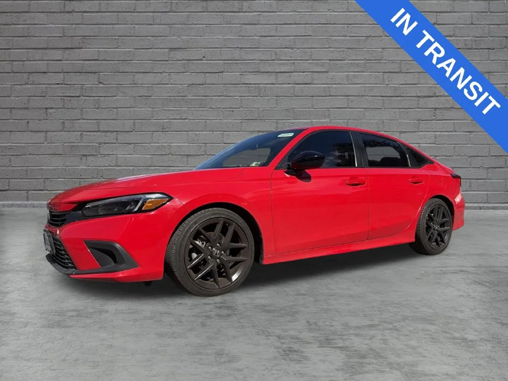 Certified Used 2024 Rallye Red Honda Sport image 1