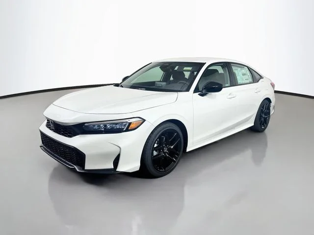 New 2026 Platinum White Pearl Honda Sport image 3