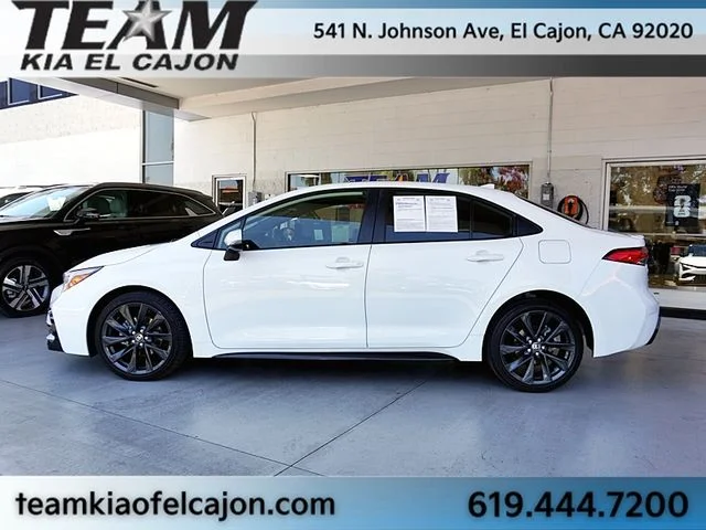 Used 2024 White Toyota SE image 6