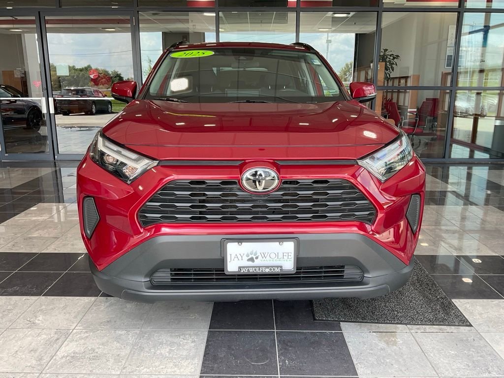 Certified 2025 Toyota RAV4 XLE with VIN 2T3P1RFV5SW521894 for sale in Kansas City