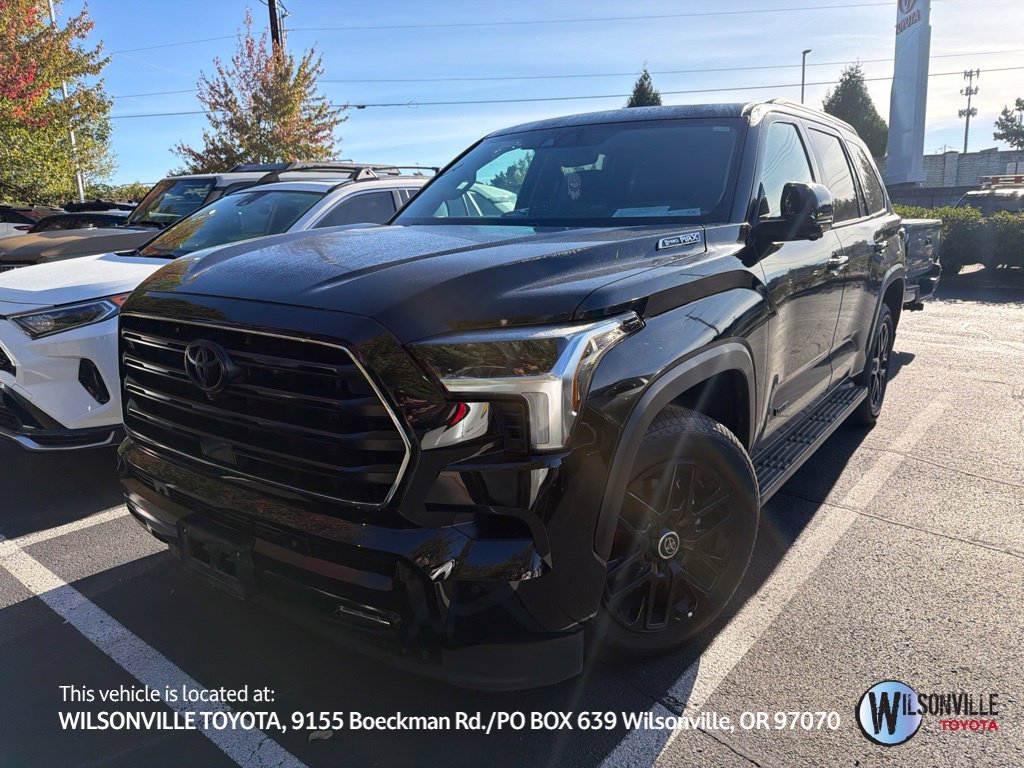 Used 2024 Black Toyota Limited image 1