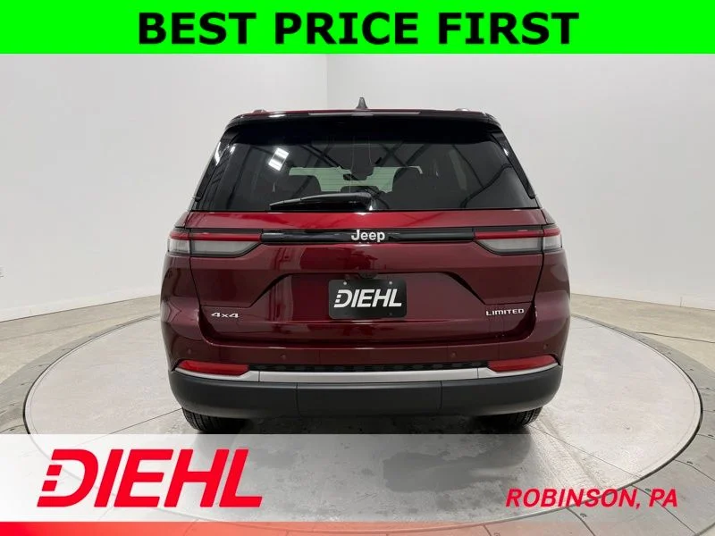New 2026 Velvet Red Pearl-Coat Exterior Paint Jeep Limited image 6