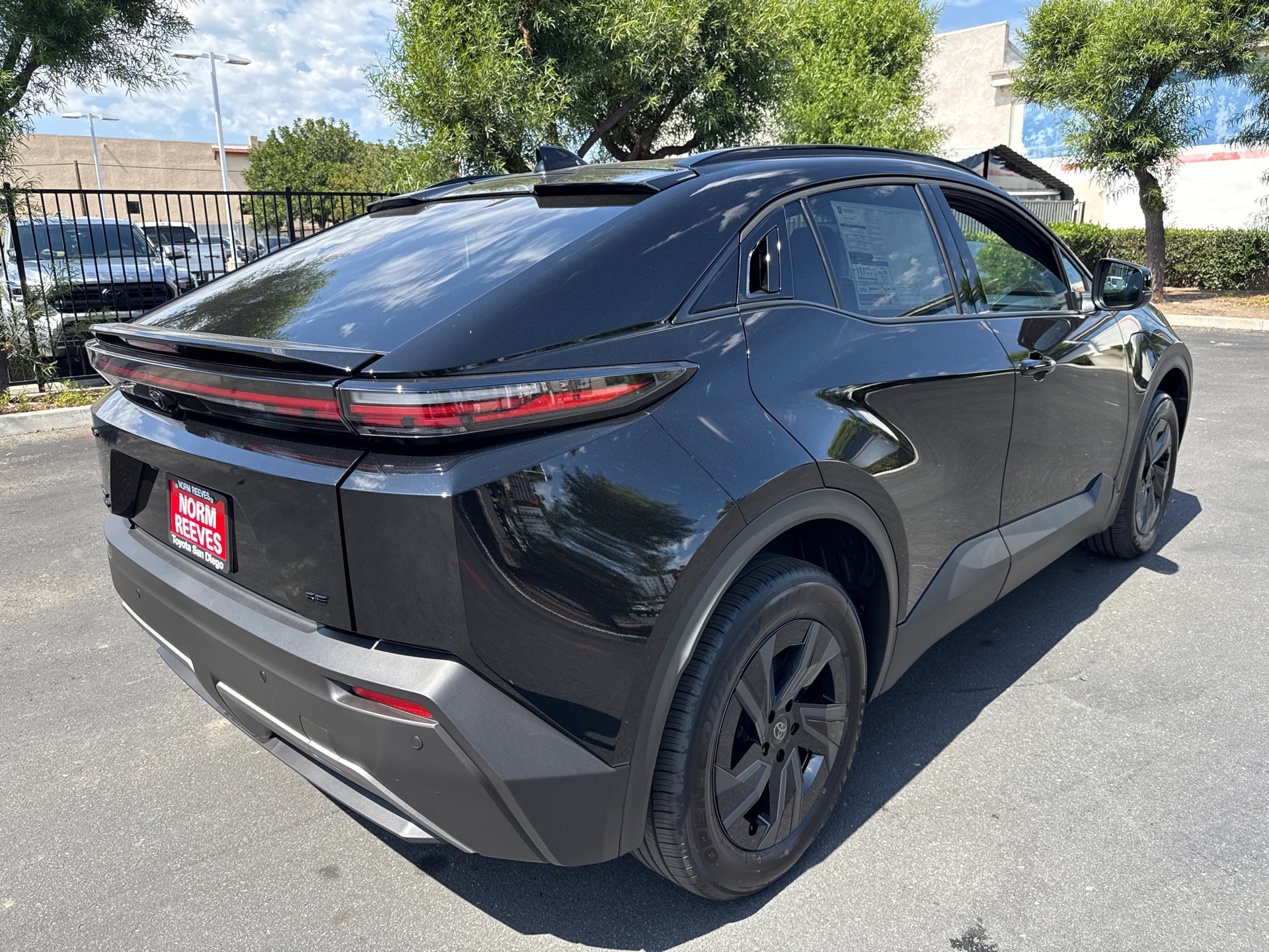 New 2026 Midnight Black Metallic Toyota  SE image 14