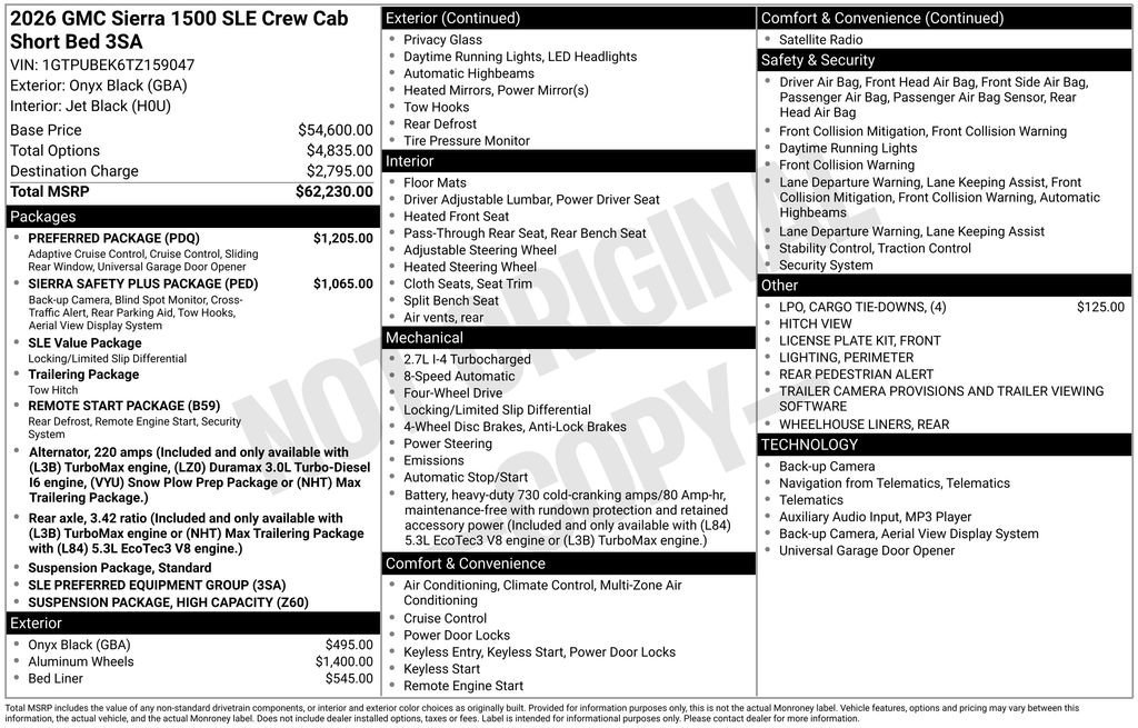 2026 GMC Sierra 1500 SLE - Photo 6