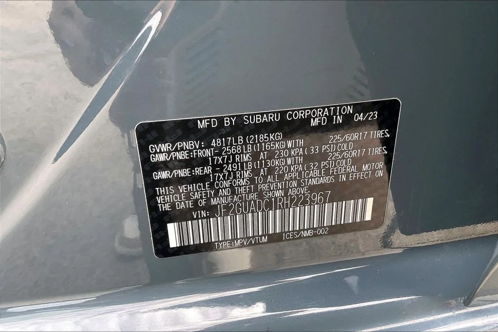 Used 2024 Blue Subaru Premium image 32
