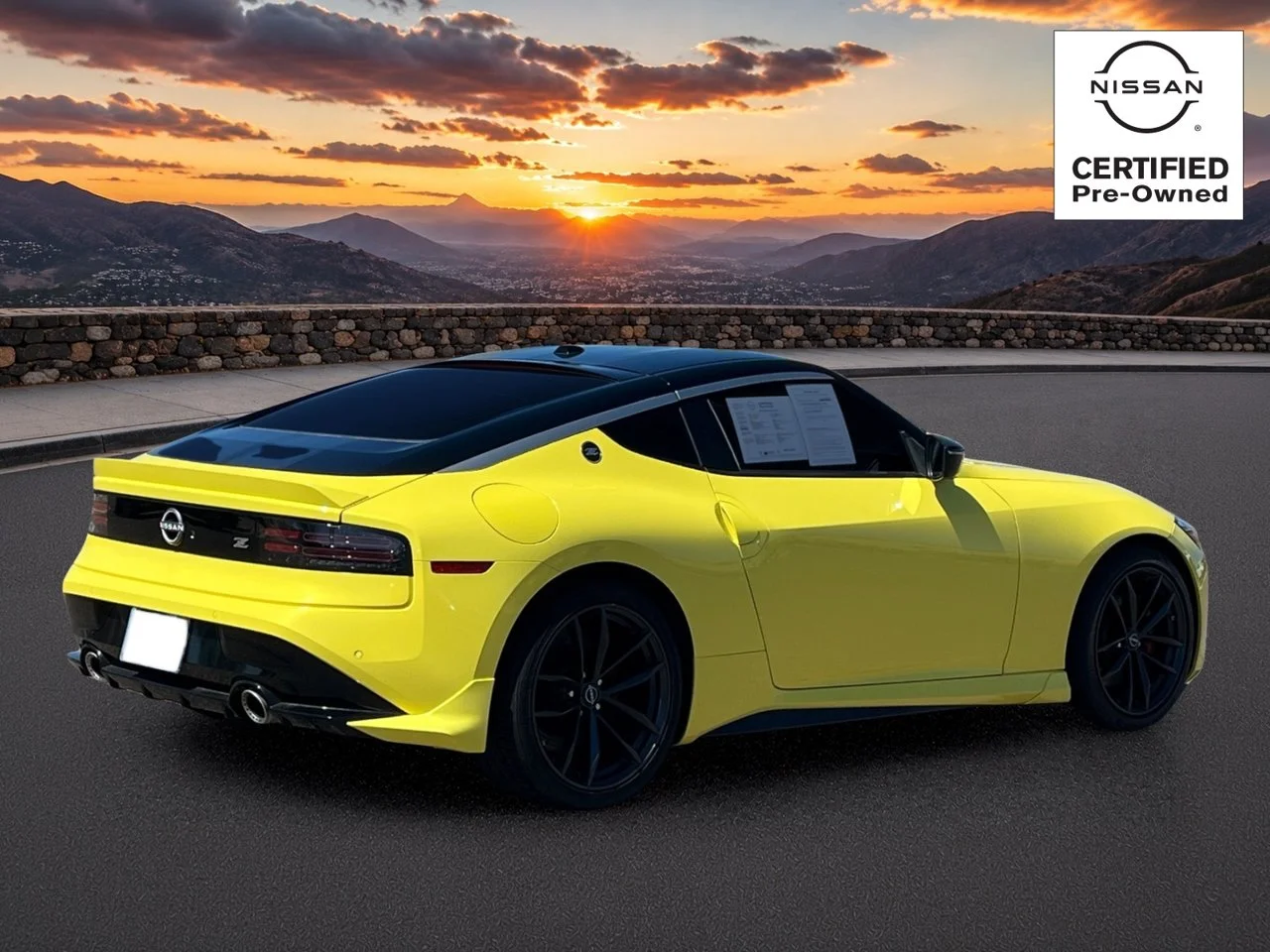 Used 2023 Ikazuchi Yellow Pearl Tricoat Super Black Nissan Performance image 3