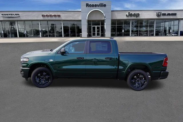 New 2026 Serrano-Green Metallic Exterior Paint RAM Laramie image 6
