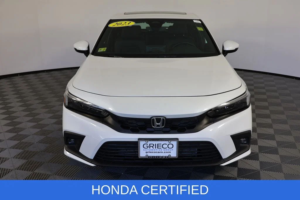 Certified Used 2023 White Honda Sport Touring image 3