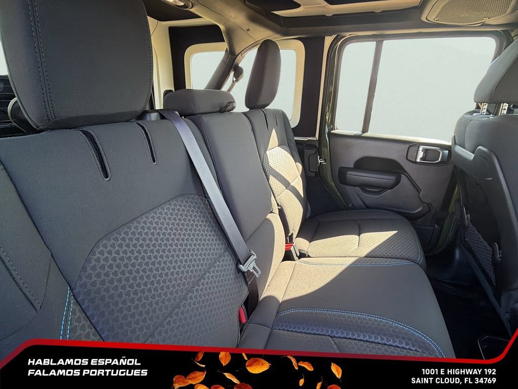 Used 2024 Green Jeep Rubicon 4xe image 21