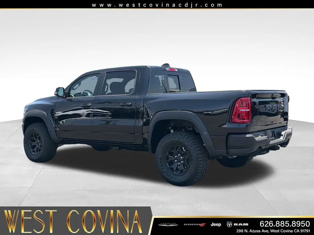 New 2026 Diamond Black Crystal Pearl-Coat Exterior Paint RAM RHO image 3