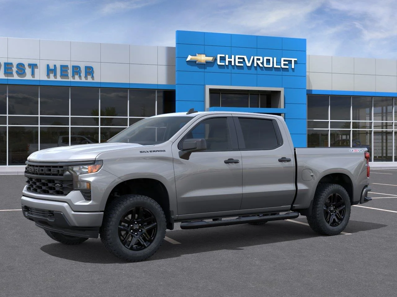 New 2026 Sterling Gray Metallic Chevrolet Custom image 2