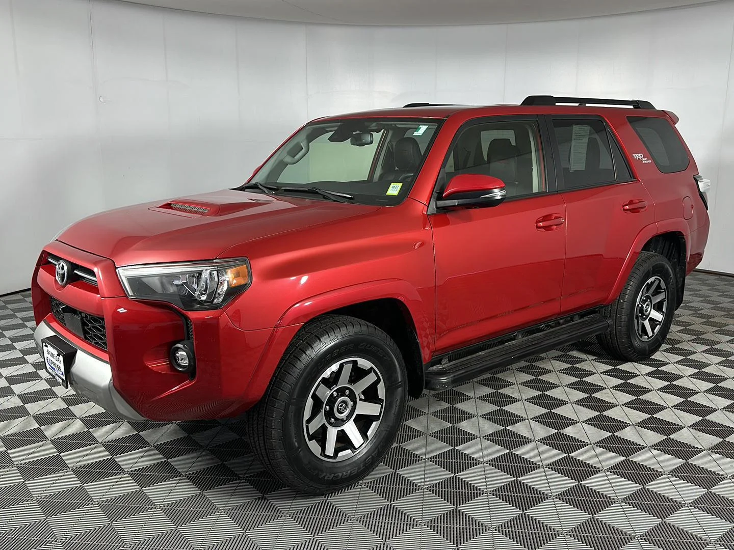 Used 2022 Barcelona Red Metallic Toyota TRD Off Road Premium image 3