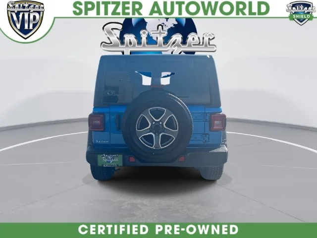 Certified Used 2023 Blue Jeep Sport S image 9