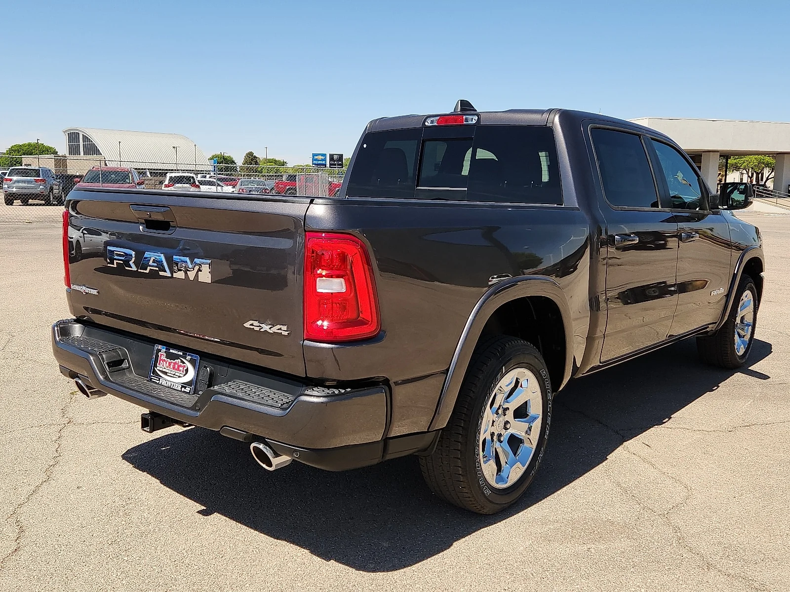 New 2026 Granite Crystal Metallic Clear-Coat  Paint Ram LONE STAR CREW CAB 4X4 5