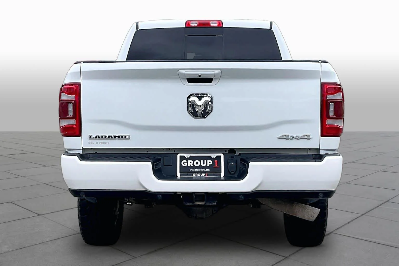 Used 2024 Bright White Clearcoat Ram Laramie image 5
