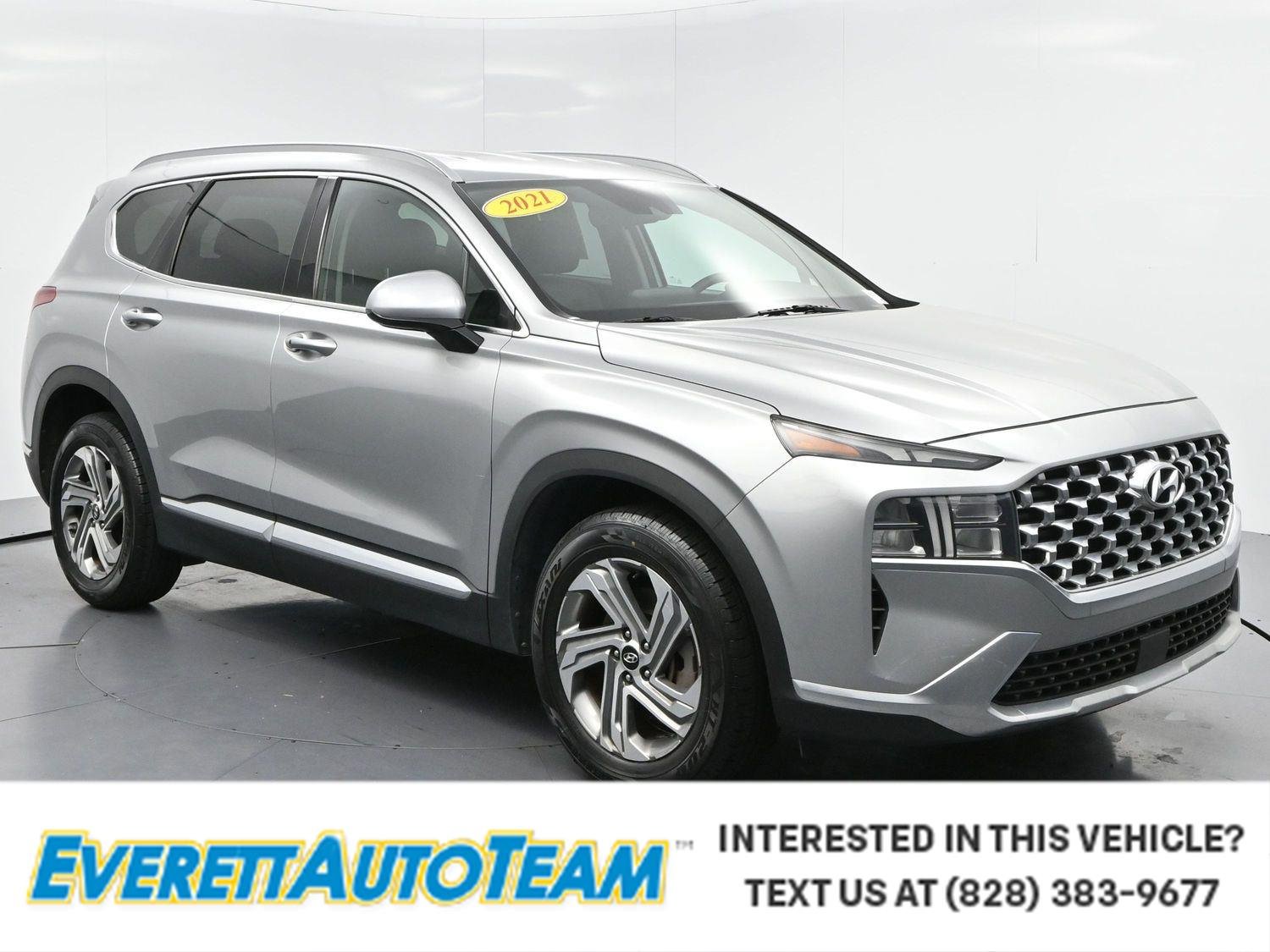 Used 2021 Shimmering Silver Hyundai SEL image 1