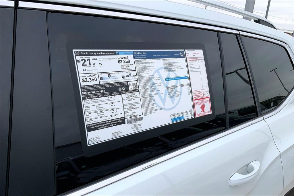 New 2026 Pure Gray Volkswagen 2.0T SEL image 14