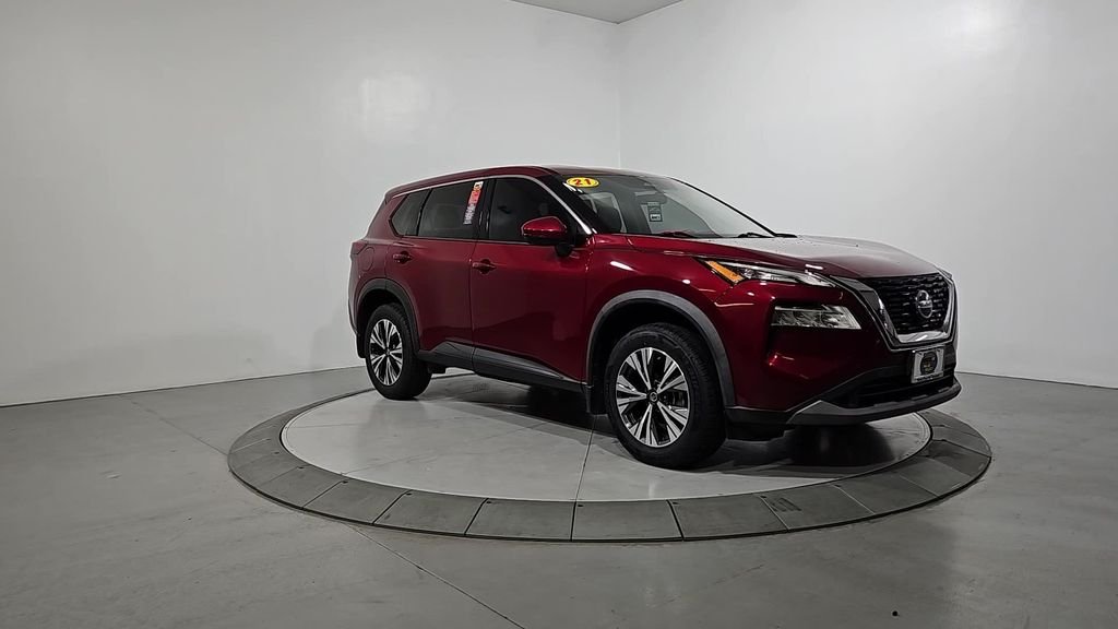 Used 2021 Red Nissan SV image 8