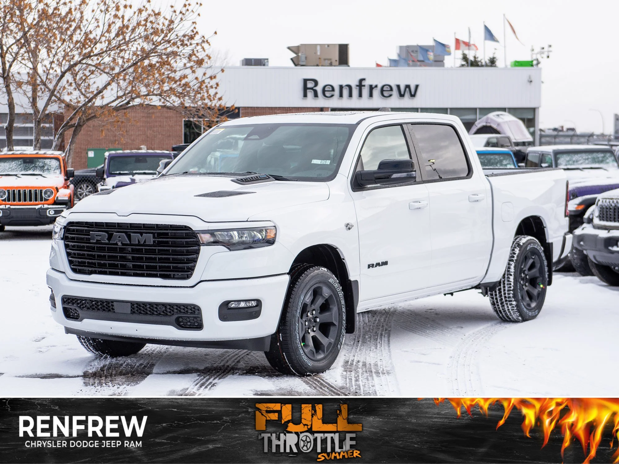New 2026 White RAM Sport* image 1