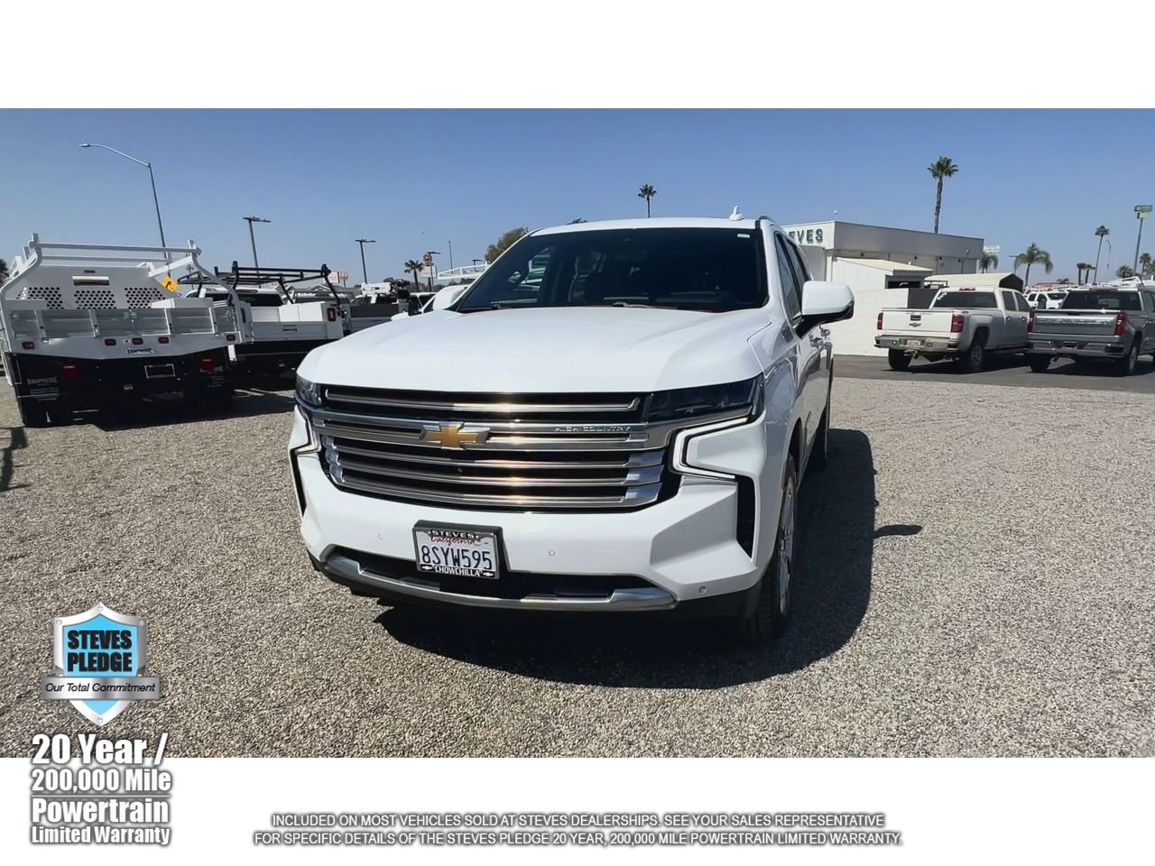Certified Used 2021 SUMMIT WHITE Chevrolet High Country image 6