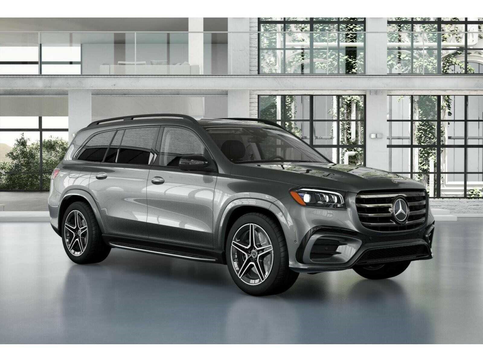 New 2026 Selenite Grey Metallic Mercedes-Benz GLS 450 4D Sport Utility 4MATIC® image 12