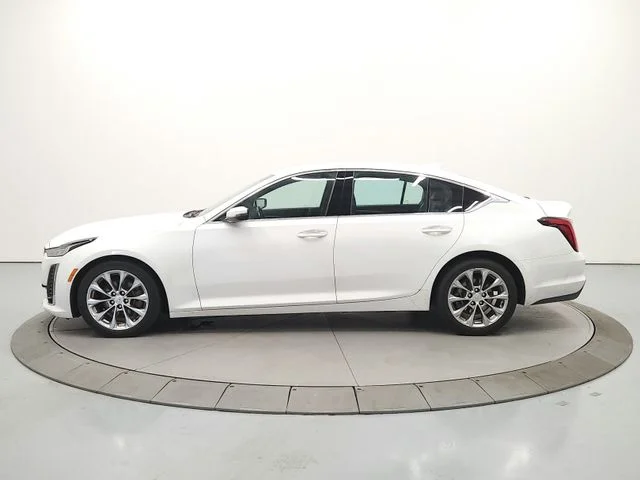 Used 2023 White Cadillac Premium Luxury image 4