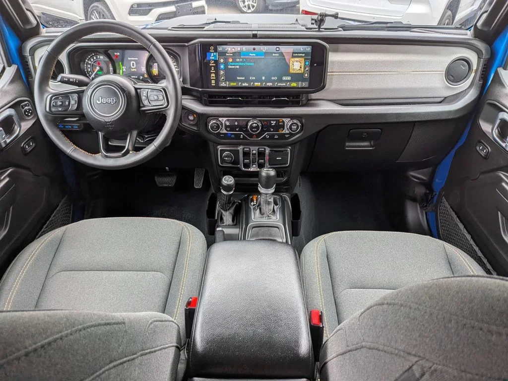 Used 2024 Blue Jeep Sport S 4xe image 19