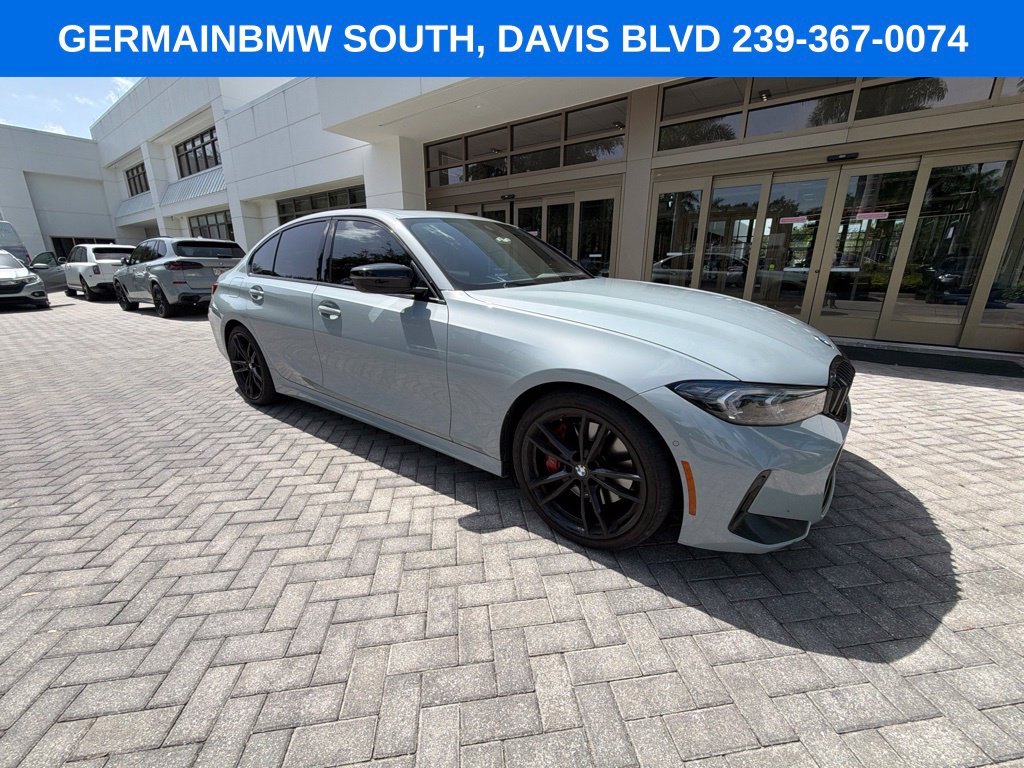 Certified Used 2023 Gray Metallic BMW 330i image 14