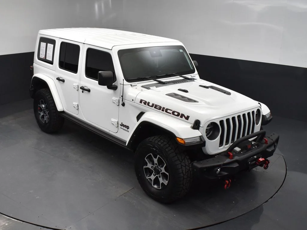 Used 2021 White Jeep Unlimited Rubicon image 36