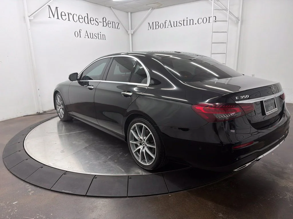 Certified Used 2022 Black Mercedes-Benz E 350 image 5