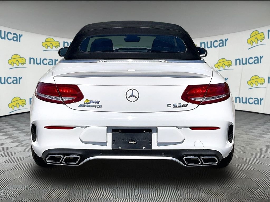 Used 2018 Polar White Mercedes-Benz C 63 S AMG® image 5