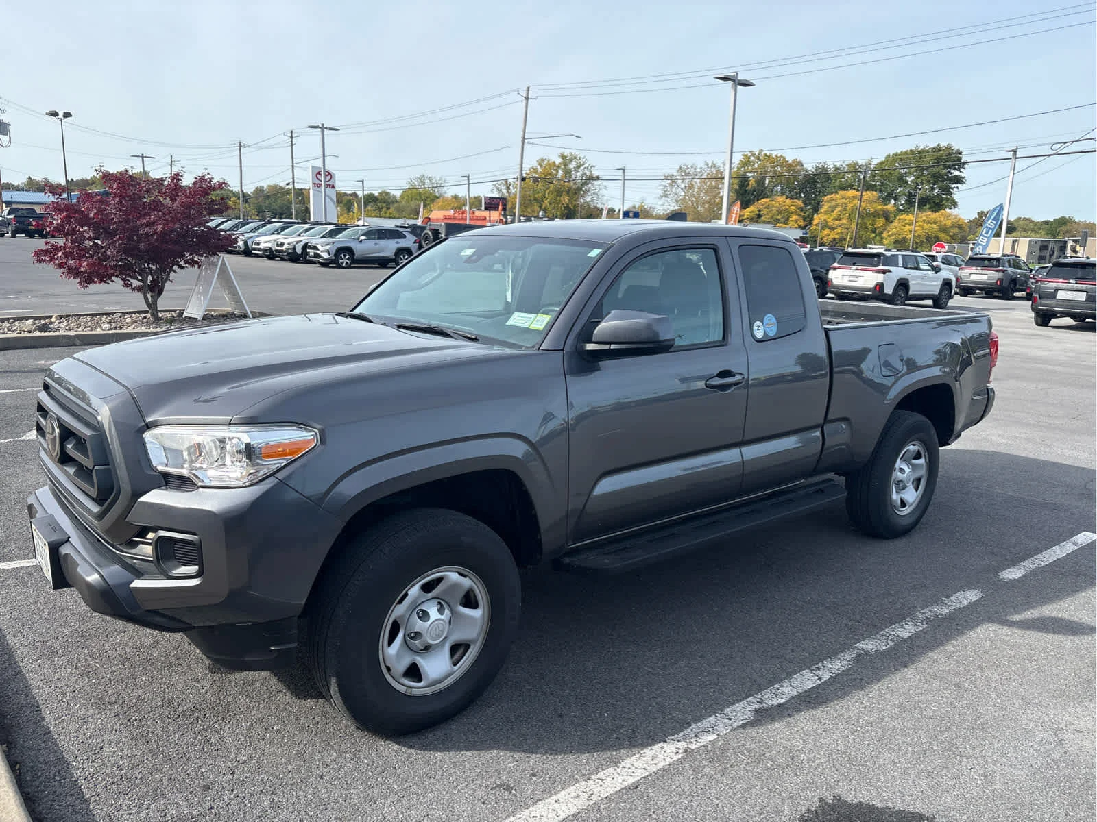 Used 2021 Magnetic Gray Metallic Toyota SR image 1