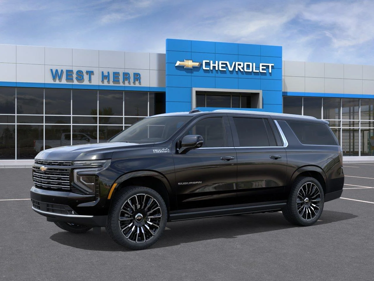 New 2026 Black Chevrolet High Country image 3