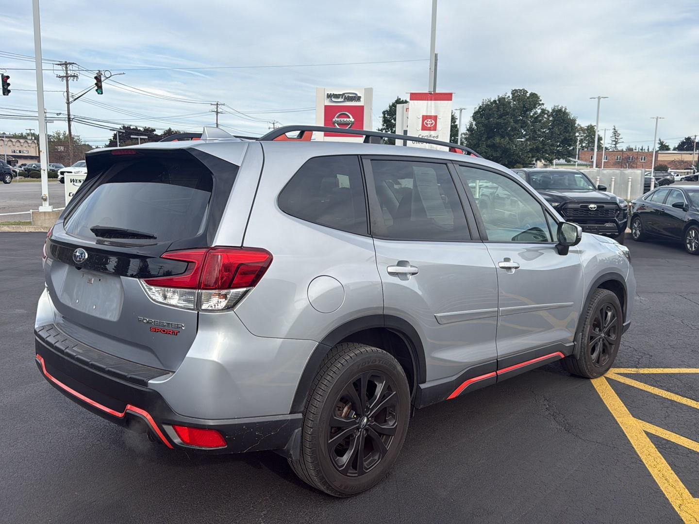 Used 2019 Ice Silver Metallic Subaru Sport image 3