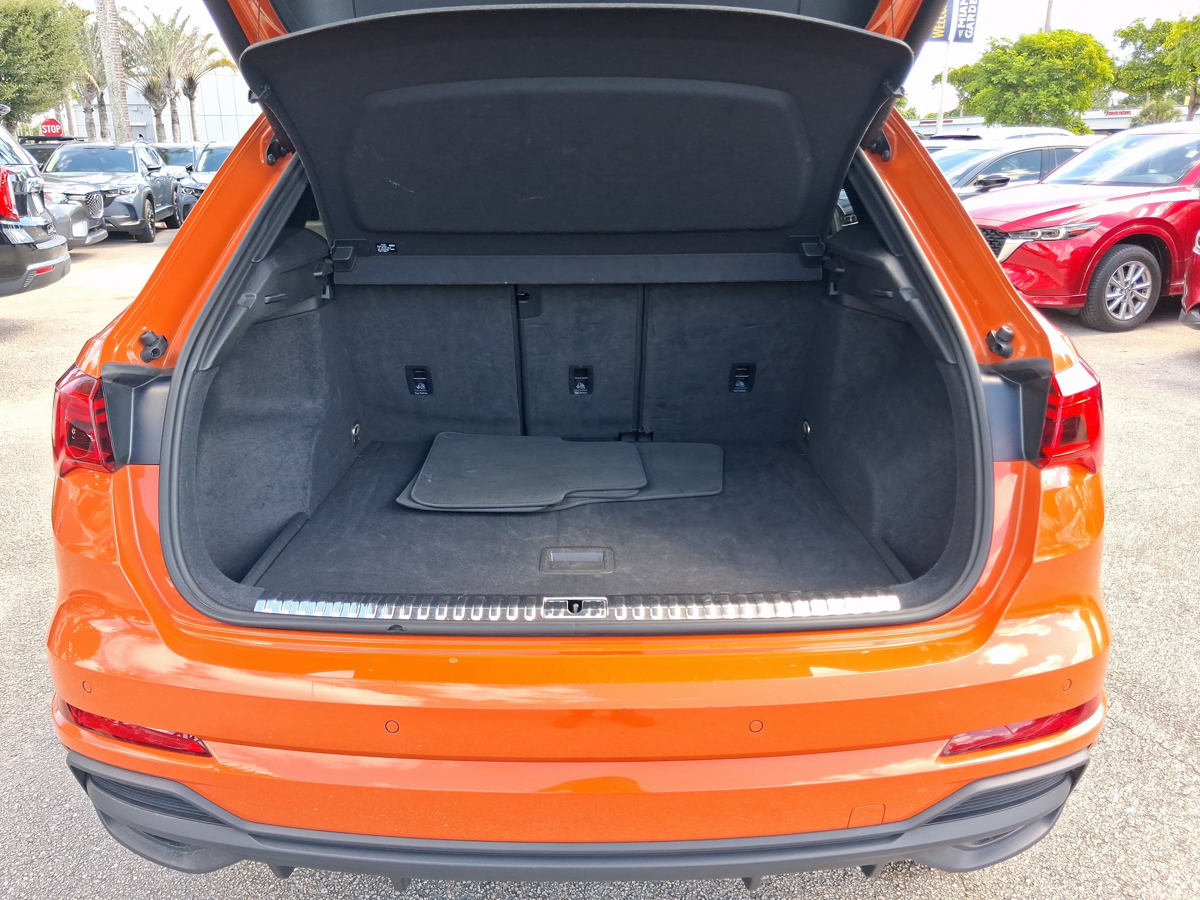 Used 2025 Orange Audi Premium image 5
