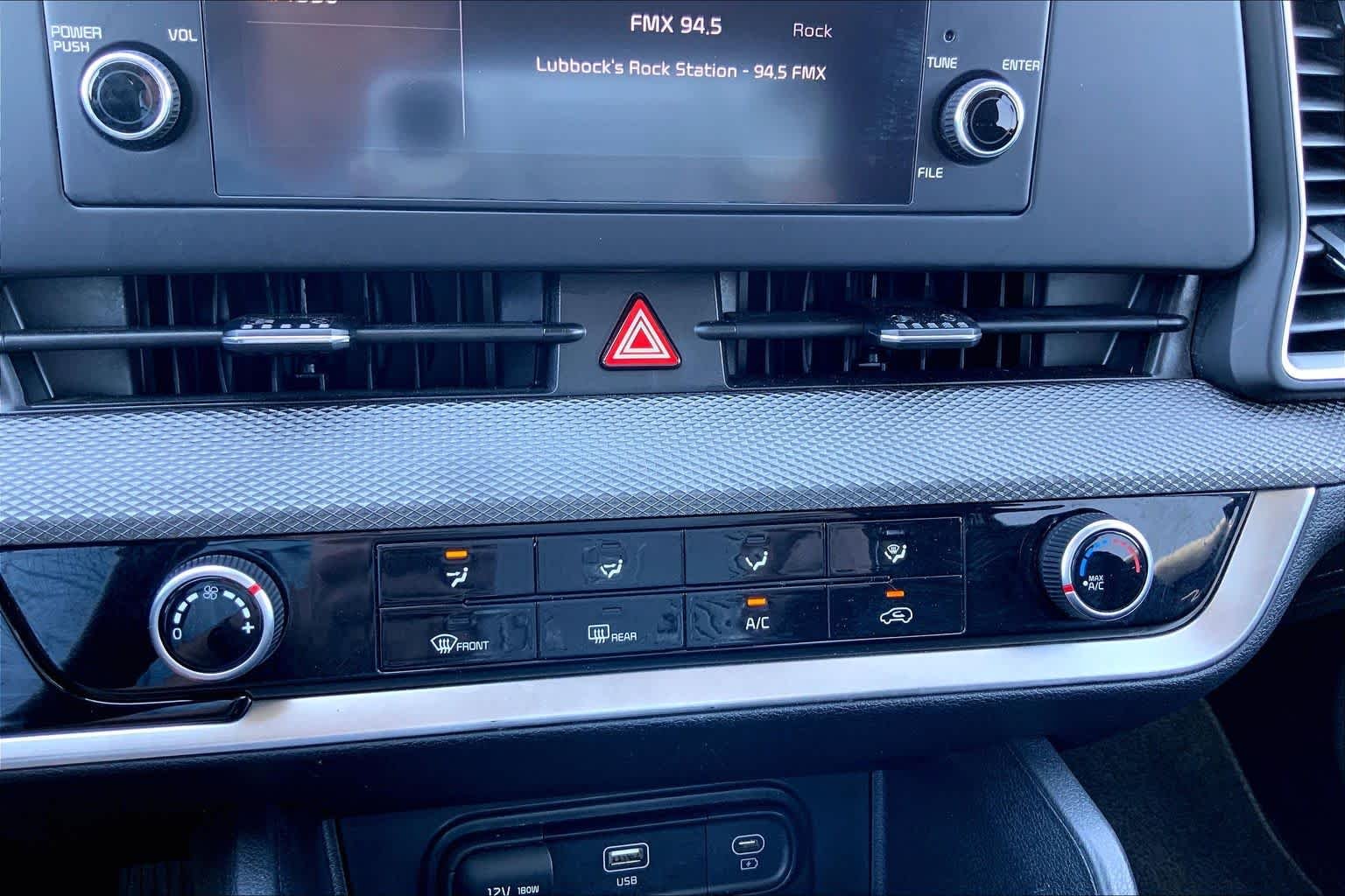 Used 2023 Fusion Black Kia LX image 34