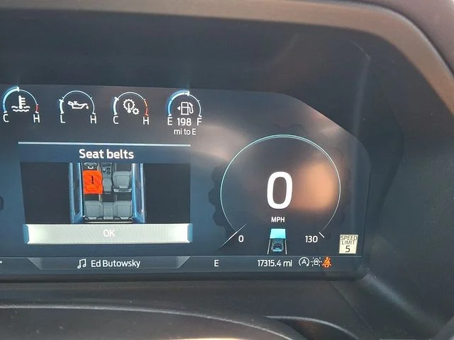 Used 2024 Shadow Black Ford Lariat image 19
