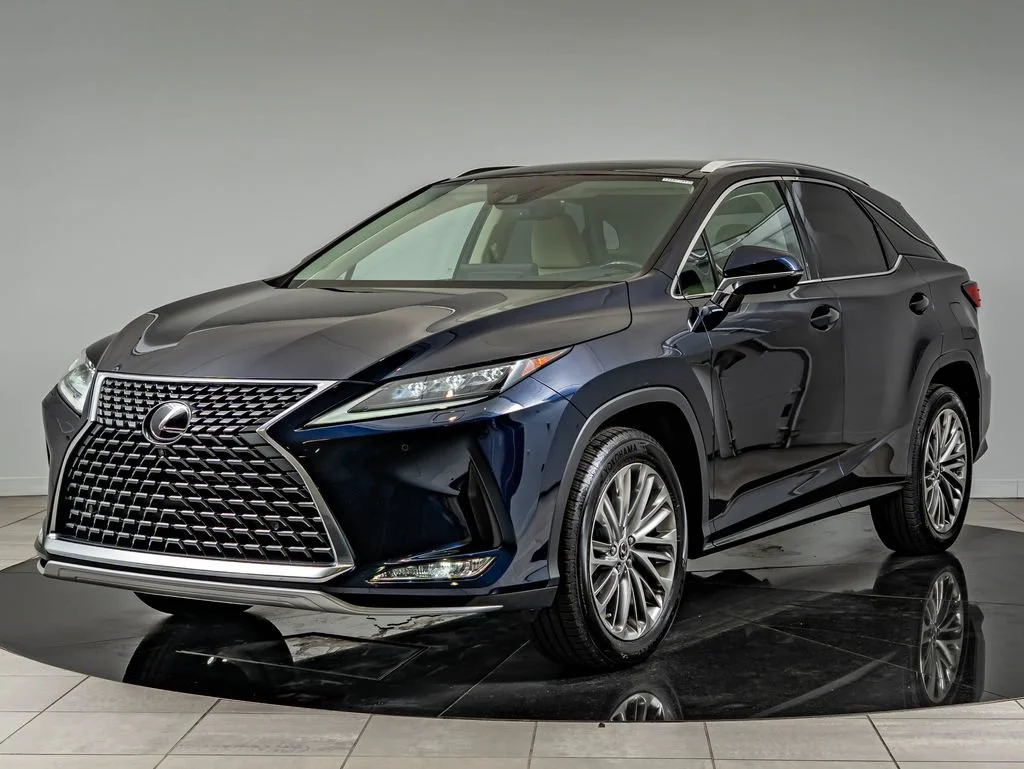 Certified Used 2021 Blue Lexus 350 image 1